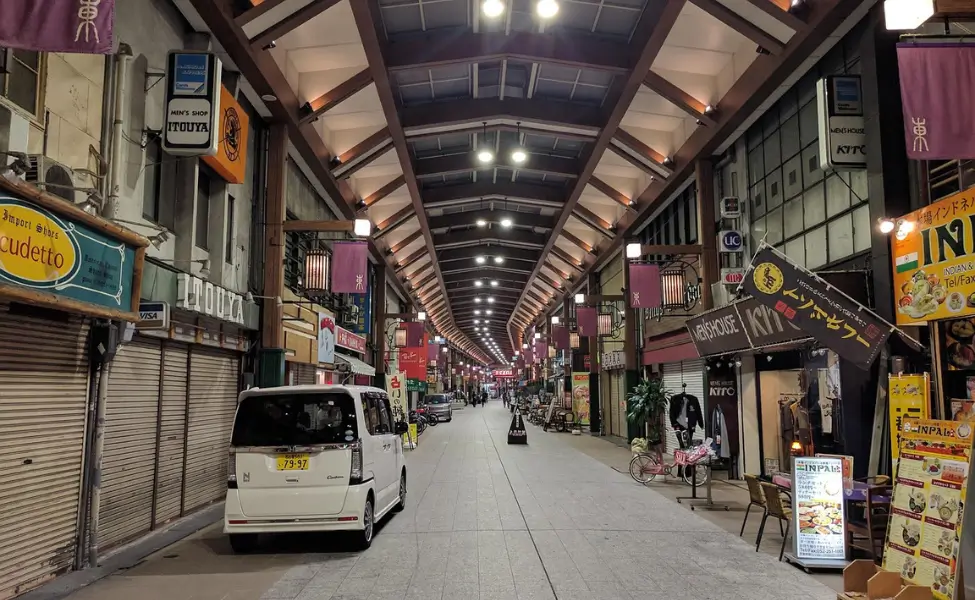 Osu Shotengai in Nagoya Osu Shotengai in Nagoya