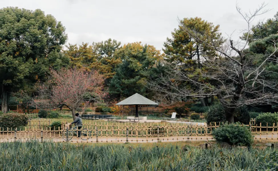 Tsuruma Park in Nagoya Tsuruma Park in Nagoya