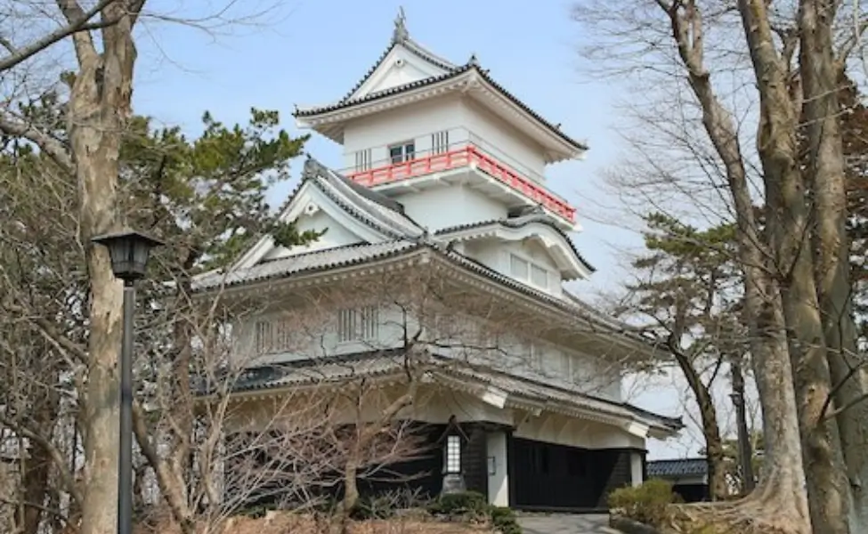 Kubota castle in Akita prefecture, Japan Kubota castle in Akita prefecture, Japan