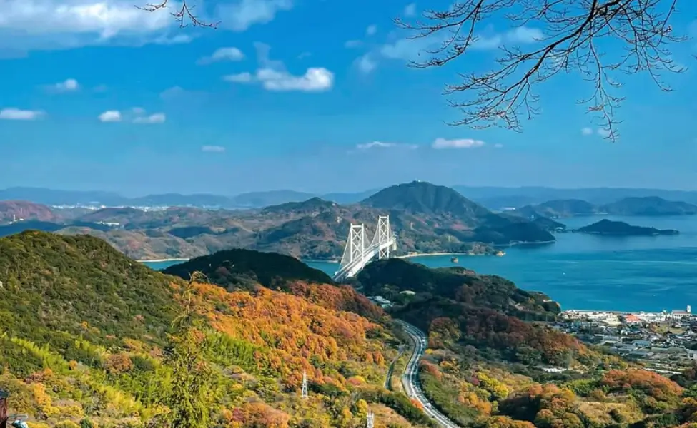 Kurushima Kaikyo Bridge in Ehime Kurushima Kaikyo Bridge in Ehime