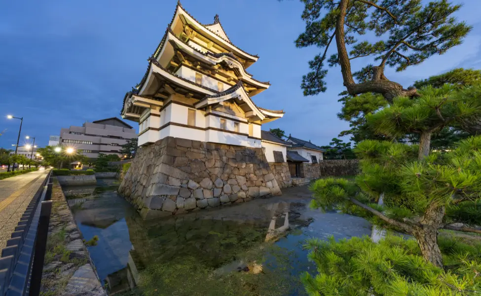 Takamatsu Castle in Kagawa prefecture Takamatsu Castle in Kagawa prefecture