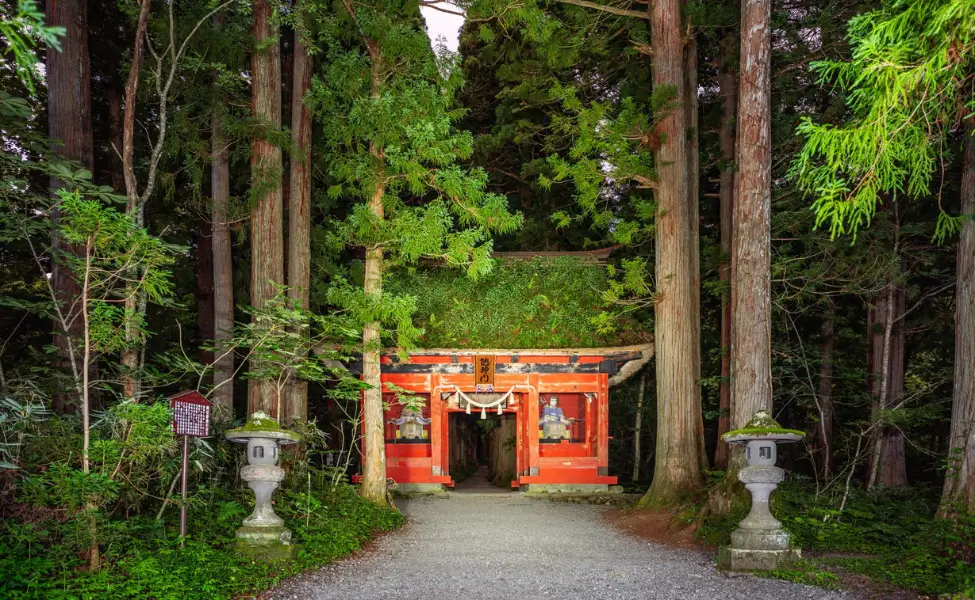 Togakushi shrine is one of the most scenic spots in Nagano Togakushi shrine is one of the most scenic spots in Nagano