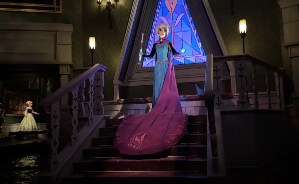 The Frozen ride at Tokyo Disney Sea The Frozen ride at Tokyo Disney Sea