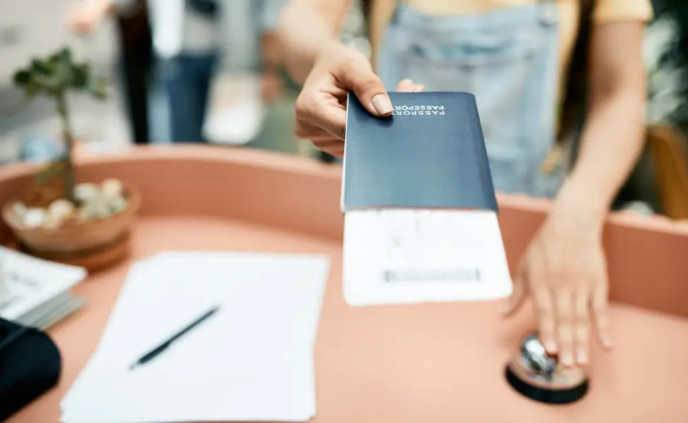 Passport control Passport control