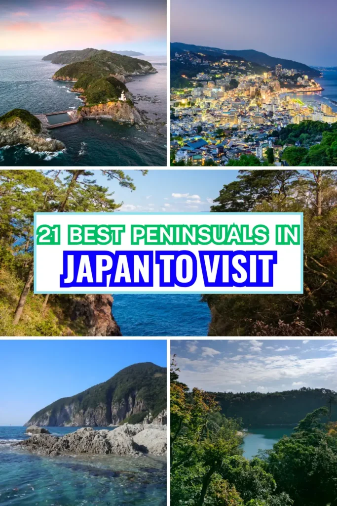 Peninsulas in Japan Peninsulas in Japan