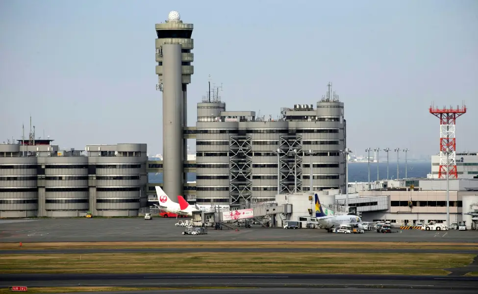 Haneda Airport in Japan