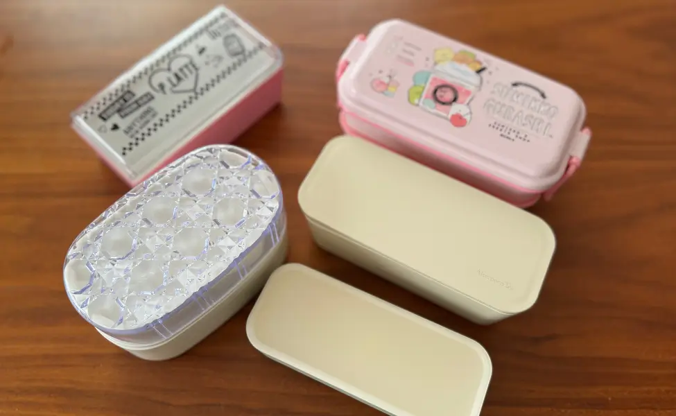 Some of our bento boxes Some of our bento boxes