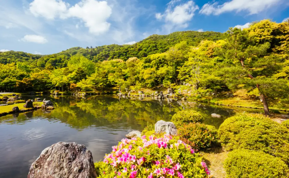 Tenryu-ji Garden and Temple Kyoto Japan Tenryu-ji Garden and Temple Kyoto Japan