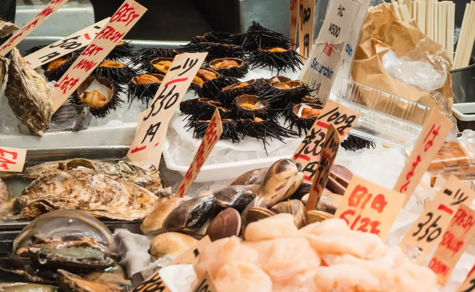 2 day Kyoto Itinerary VisitSeafood at Nishiki market in Kyoto, Japan 2 day Kyoto Itinerary VisitSeafood at Nishiki market in Kyoto, Japan