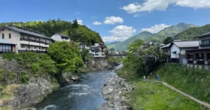 Peaceful Japanese cities