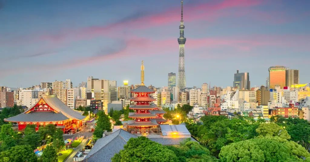 Tokyo with teenagers