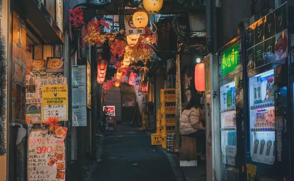 This Tokyo alleyway is full of places to eat and drink This Tokyo alleyway is full of places to eat and drink