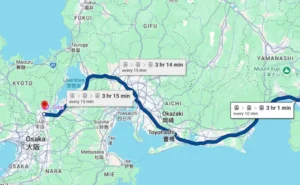 Tokyo to Kyoto