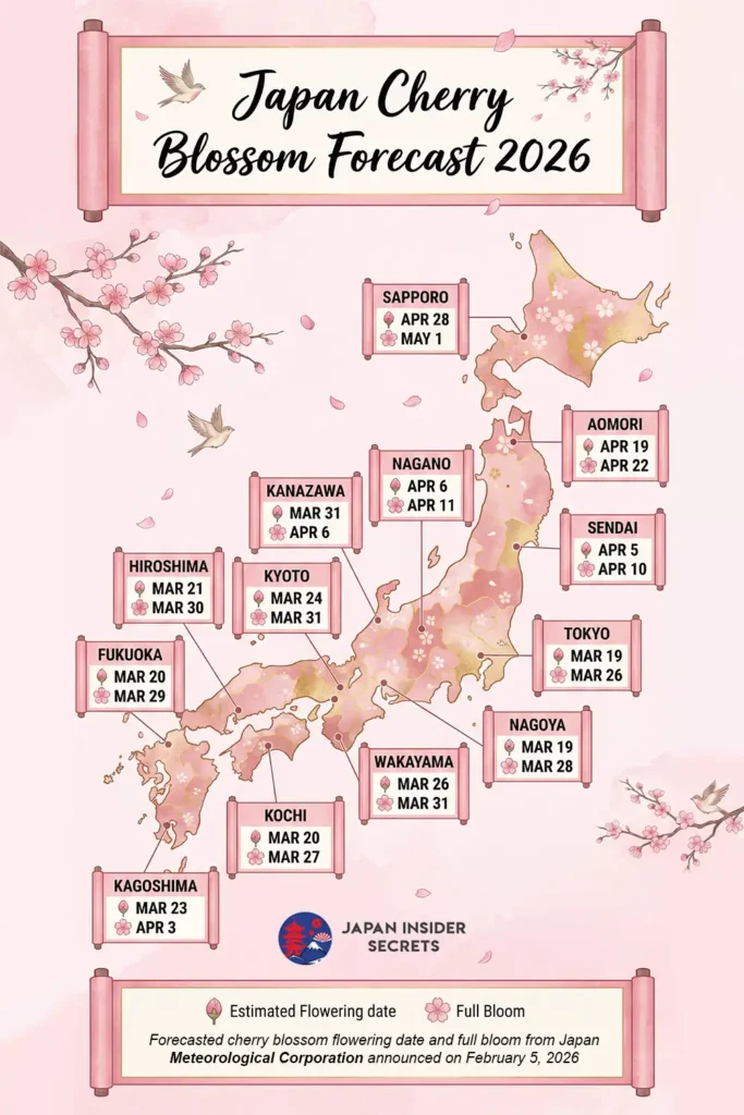 Japan Cherry Blossoms 2026 Japan Cherry Blossoms 2026