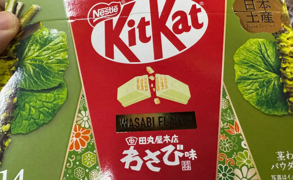 Wasabi kitkats Wasabi kitkats