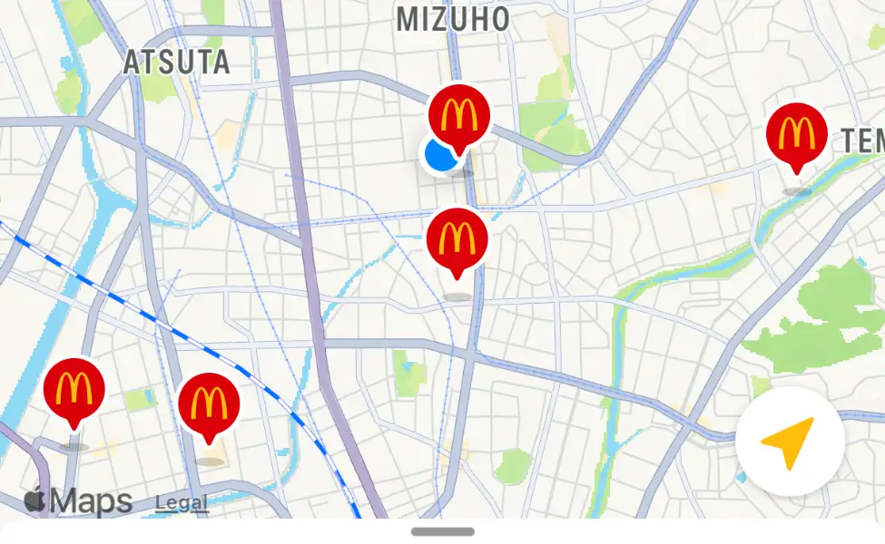 McDonald's Japan App McDonald's Japan App