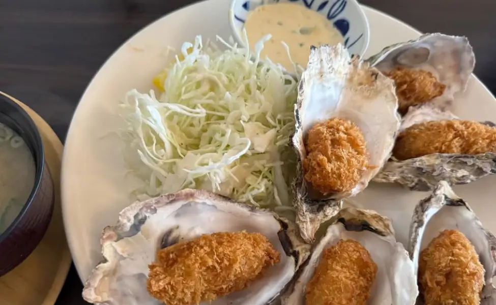 More fried oysters on Miyajima More fried oysters on Miyajima