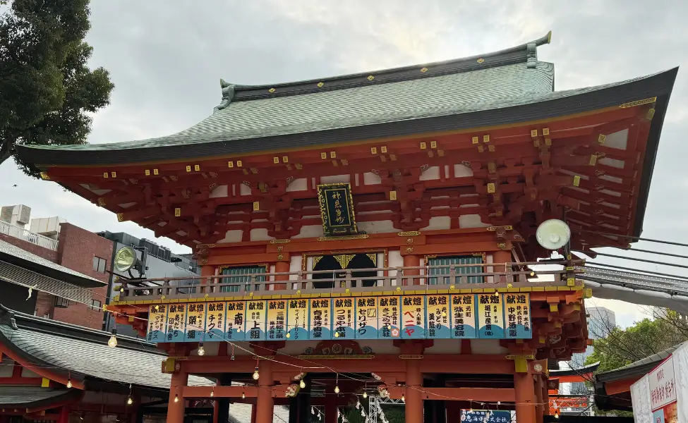 Ikuta Shrine in Kobe, Japan Ikuta Shrine in Kobe, Japan