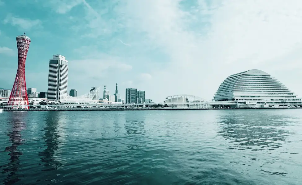 Kobe harbour Kobe harbour